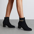 DAMEN-SCHWARZ HIGH-HEEL-STIEFEL